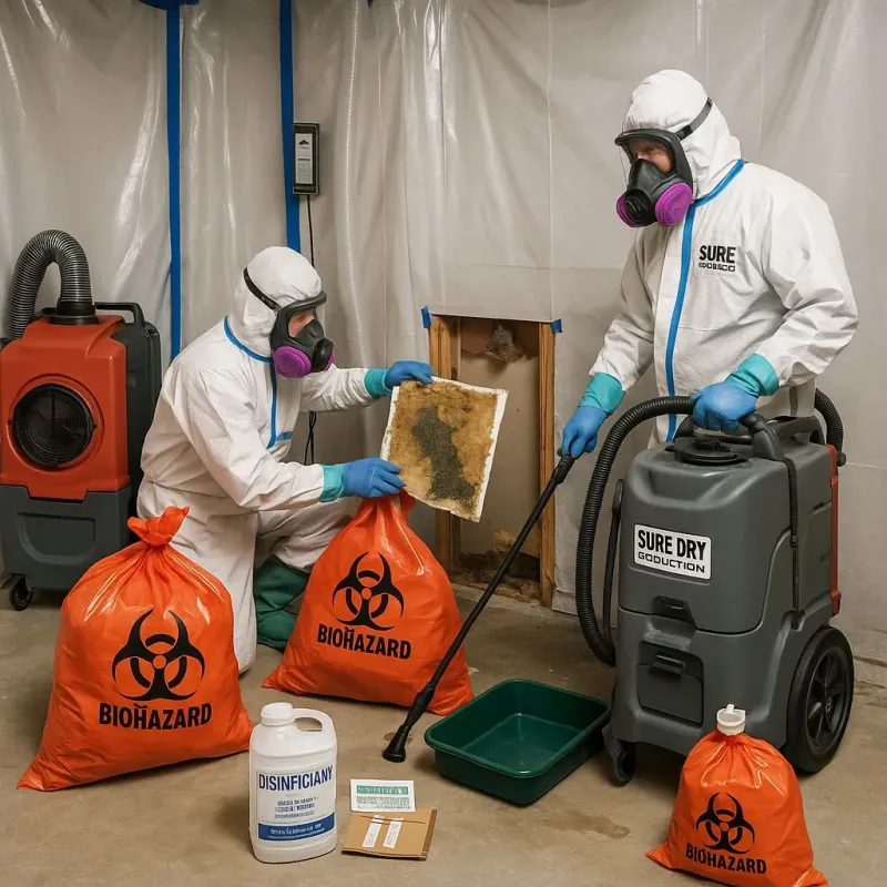 Contaminated Water Handling Protocols process in North Potomac, MD