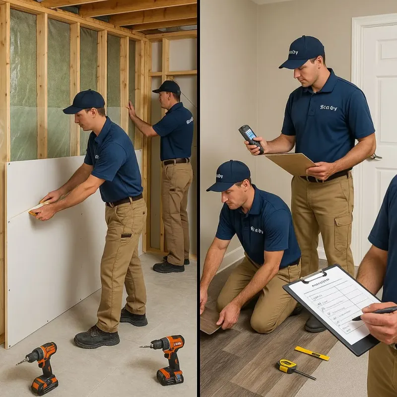 Repairs and Reconstruction process in North Potomac, MD