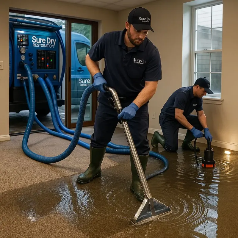 Water Extraction and Removal process in North Potomac, MD